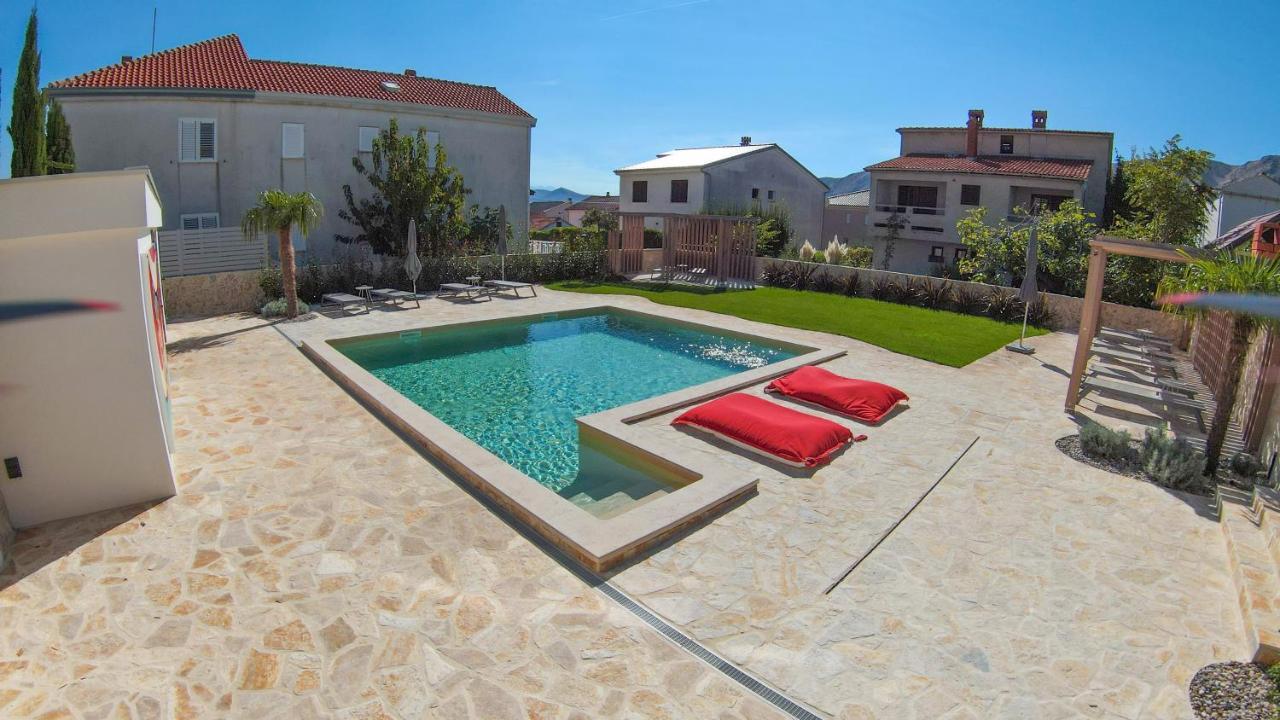 Apartment Baska Mit Poolarea - Krk, Kroatien Eksteriør bilde