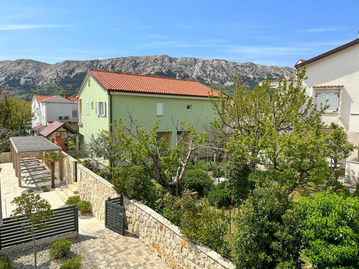 Apartment Baska Mit Poolarea - Krk, Kroatien Eksteriør bilde