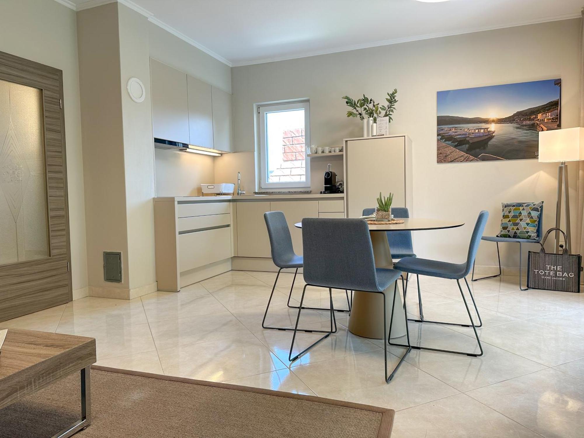 Apartment Baska Mit Poolarea - Krk, Kroatien Eksteriør bilde